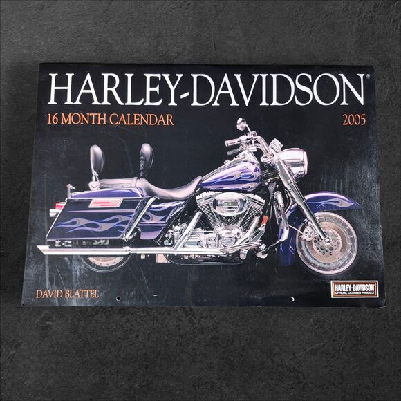 Lot of 3 Vintage Harley-Davidson Calendars 2002, 2003, 2005 Motorcycle 16-Month - Picture 6 of 10